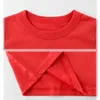 T-shirts T-shirt blanc pour enfants T-shirt Bébé Toddler Boy Tshirt Solide Unisexe Enfants Vêtements Coton Tops Summer Tee 2-9-shirts T-shirtsT-s