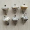 Colares pendentes por atacado 10pcs/lote moda de boa qualidade natural louco onyx pirâmis shape