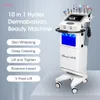 Sa￭da de f￡brica 11 em 1 Cuidado facial de limpeza de rejuvenescimento M￡quina de microdermoabras￣o H2O2 Glow Skin Carbon Jet Skin Strenking and Whitening Beauty Equipment