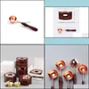 Vintage Warmer Wax Sticks Melting Glue Furnace Spoon Tool Seal Beads Stove Pot For Stamp Candle Zc1063 Drop Delivery 2021 Craft Tools Arts