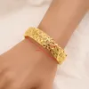 Bangle 4pcs/Lotgold Moon-Bud Bracelet для женщин Эфиопские ближневосточные свадебные украшения африканский подарок