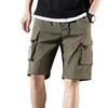 Summer Men S Shorts Koreańskie modne trend uliczny odzież Elastyczna talia ładunek jogger 220715