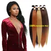 Cheveux de tressage Extensions de cheveux synthétiques pré-étirés Tresses Jumbo EZ pour les paquets de tresse de boîte de torsion de passion sénégalaise