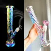 Vaso de vaso Agua Bongs Colorido Hookah Bubbler Tubos para fumar conmovedores