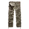 Calças de camuflagem de carga de homens calças militares para homem 7 cores 220809