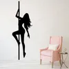 Wall Stickers Long Hair Girls Portrait Sticker Wallpapers Decals Sexy Woman Art Mural HJ67