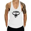 Мужчина -танк -топ -спортзал стрингер синглеты фитнес -одежда тренировочная одежда хлопковая рубашка летняя поднятие жилетки мужчина 220527