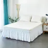 el Gonna da Letto Avvolgente Camicie da Letto Elastiche Senza Superficie del Letto Twin/Full/Queen/King Size 38 cm di Altezza per la Decorazione Domestica Bianco 220623