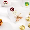 Подарочная упаковка 24шт/сет Creative Bronzing Christmas Candy Box Counterday Party Wedding Wrapping Suppliesgift rawgift