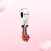 VRAI 925 Sterling Argent Charm Souris Chaussures Pendentif Tour Eiffel Charm Fit Fit Pandora Bracelet Fashion Bijoux Cadeau