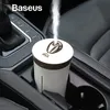 BASEUS 420 ml ultra luchtbevochtiger aroma essentieel voor thuisauto diffuser USB mist maker met LED Night Lamp Y200111