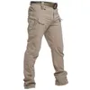 Military Tactical Pants Men Special Combat Trousers Multipocket Waterproof Wearresistant Casual Training Overalls 220812
