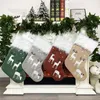 Nieuwjaar geschenken tas kerst kous Noel kerstdecoraties voor huis navidad sokken kerstboomdecoratie natal decor#np30 201006