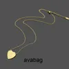 Collier coeur femme en acier inoxydable couple chaîne en or pendentif bijoux sur le cou cadeau pour petite amie accessoires en gros WQ6G