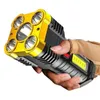 Flashlights Torches FiveNuclear Explosion LED Strong Light Rechargeable Super Bright Small Xenon Special Forces Outdoor MultiFu9779228