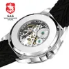 Sports Watch Men Fashion 3d Skull Design Sas Shield Anchor Vine Mechanical Watchs Silicone Swelet Skeleton WIRSTWATCH7422288