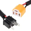 Ander verlichtingssysteem 2 stks H4 9003 CERAMISCHE DRAAD KAKKUNT KAKKOPLAMMEN CONNECTOR -extensie E7caother