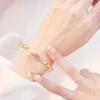 Bracelet de mode pour femmes bracelets en acier inoxydable Nouveaux bracelets Bracelet de marque de bijoux de coeur féminin pour femmes beaux g225263f
