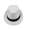 Berets Summer Paper Straw Panama Jazz Hats Caps met ribbowband Outdoor Travel Hat Beach Sunhat For Men Women Unisex GH-1berets Wend22