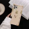 Funda de teléfono de carcasa suave de diseñador para iPhone 11 12 Pro X XR XS Max 7 6 6S 8 Plus letras cubierta de lujo para iPhone 2401166