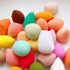 100 st Make up Blender Kosmetisk Makeup Sponge Puff Luftkudde Super Mjuk SMINK Verktyg Tillbehör bulk grossist 220718