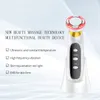 Equipo de belleza multifuncional Terapia de luz LED de fotón portátil Masajeador ultrasónico EMS Face Massage Beauty Dispositivo
