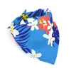 Hondenkleding schattige print bandana sjaalszachte katoenen huisdier kraag bandanas wasbare scrafs voor kleine middelgrote honden katten accessoiresdog