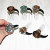 14.4mm Glass Bowl Funnel Slide Piece tobacco smoking bowls 14mm 18mm male joint quartz tips