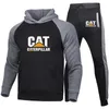 Sudaderas con capucha para hombre Ropa deportiva para hombre Manga raglán Traje de fitness Empalme Suéter Impresión Sudadera con capucha Pantalones casuales Venta al por mayor Hoodi