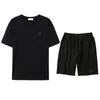 Sportswear Projektant mody męski dres letnia koszula dwuczęściowa marka męskiej bawełniana koszulka z krótkim rękawem
