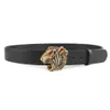 Luxury Designer Belt Tiger Buckle Fashion High Quality Genuine Leather Women Belts Men Letter Waistband Add Box287x
