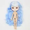 Icy DBS Blyth Doll 16 BJD Toy Natural Skin Shiny Face Kort hår Vit Hud Tan Skin Joint Body 30cm Girl Gift Anime Girls 2205256778155