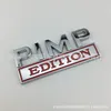 昇華パーティーの装飾1PC Pimp Edition Car Sticker for Auto Truck 3D Badge Emblem Decal Auto Accessories 8x5cm Inventory Wholesale