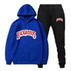 Modemarke Backwoods Männer Set Fleece Hoodie Hose Dicker warmer Trainingsanzug Sportswear Kapuze -Strecke Anzüge Männlicher Sweatsuit 2207192463425