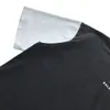 T-shirt con pannello girocollo a manica corta con stampa in cotone di alta qualità primavera ed estate 2022ss Taglia: m-l-xl-xxl-xxxl Colore: nero bianco 7G8h7h5