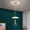 Designer hanglampen minimalistische creatieve geplooide restaurantkroonluchter fantasie kinderkamer Scandinavische hangende lichtarmatuur