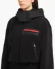 Women's Fur lamb coat winter fashion Parkas warm top jacket designer short splicing coat hat detachable high quality2588