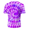 Herren T-Shirts Herren Heat Langarmshirt Rose Sommer Casual Sport Tie Dye Schriftzug Rundhals T Top Heavy ShirtHerren