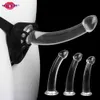 Cinta na calcinha de vibrador grande pênis realista de pênis plug plug plugue de sucção anal suave brinquedos sexy para mulheres lésbicas