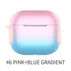 Gradient Colorful Headset Accessories Case For Airpods Pro Protection Cover 2 in 1 Shockproof Anti Fall Airpod 3 2 Wireless Bluetooth Earphone Protector Shell