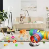 Pet Cat Toys Mouse Shape Balls Kitten Love Pet InteractiveToy 20 Set Cat Tunnel Funny Cat Stick Mouse Supplies Value Bundle 220423