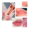 Girls Lipstick Cloud Mirror Water Gloss Lip Glaze #05 Peach Heart Jellyfish 1pc