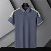 Korea Style Solid Brand Fashion Polo Shirts Short Sleeve Men's Black White Summer Cotton Breathable Tops Tee Oversize 4XL 220702