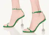 Diseñador de verano Marcas Secretos Sandalias Zapatos Bola de discoteca Tacón Fiesta para caminar para mujer Boda Vestido de dama sexy Sandalias de gladiador de lujo Moda EU35-42
