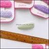 Hair Accessories 5 Pcs Simple Cute Candy Color Water Drops Childrens Bb Clip Fashion Korean Sweet Girl Kids Drop Delivery 2021 Baby Dhts0