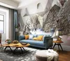 Manzara 3D Duvar Kağıdı Duvar Süslemeleri Oturma Odası Yatak Odası Kanepe TV Arka Plan Duvar Dekorasyon Papier Peint Mural Grande Taille