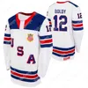 CEOTHR USA 2021 IIHF WJC GOUD WINNAAR Jersey 9 Trevor Zegras 30 Spencer Knight Cam York Hunter Skinner Matthew Boldy Cole Caufield Matthew Beniers