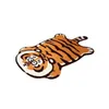 Ковры плюшевые уникальные прекрасные тигровые ковер многоразовый коврик легкий для декора