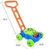 유아용 버블 게임 잔디 깎는 기계, 어린이 거품 송풍기 메이커 기계, 여름 야외 푸시 장난감, 부활절 바구니 스터프 생일 장난감 선물 유치원 아기