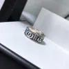 Anello di design Lusso Moda Lettera Segno Fascino Anelli a fascia per uomo Donna Amante Regalo Gioielli eleganti di alta qualità